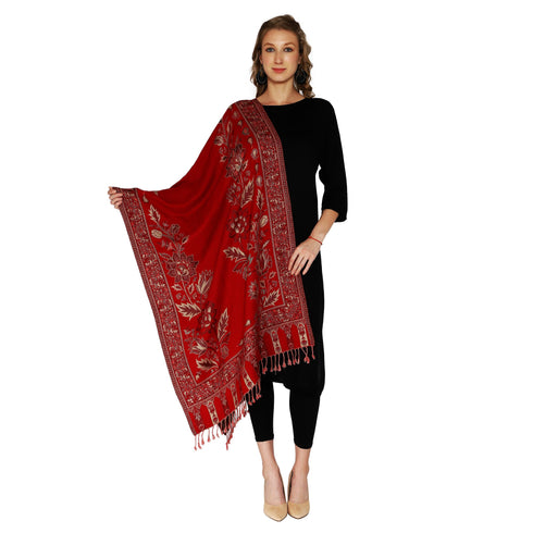 Women's Jamawar Wool Stole